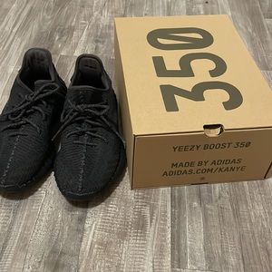 Yeezy Adidas Boost 350 Onyx Size US 8